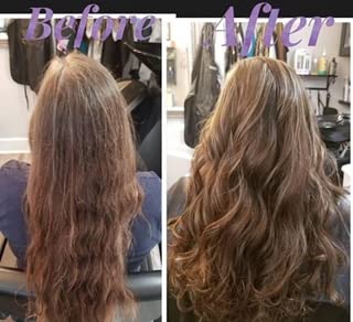 Tricomax Vivandi Miracle Fruit Oil heat protection before styling.