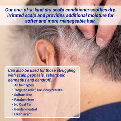 TriDerma Coconut oil ingredient image highlights moisture for hair.