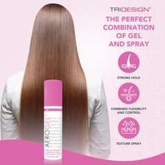 TRIDESIGN Aerogel Hairspray travel pack 3oz fits carry-on