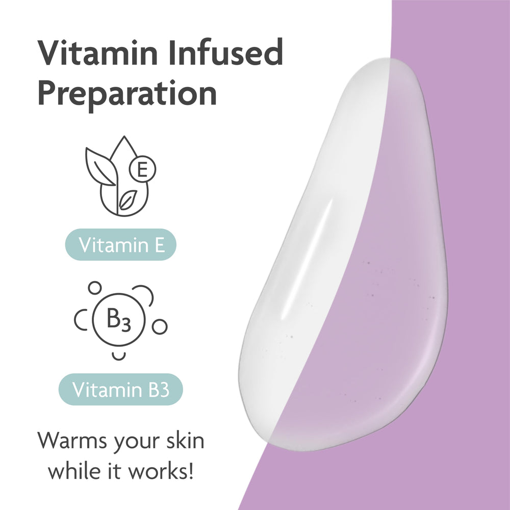 TriLASTIN Hydro-Thermal Accelerator postpartum-use scene emphasizes safe daily skincare.