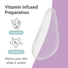 TriLASTIN Hydro-Thermal Accelerator postpartum-use scene emphasizes safe daily skincare.