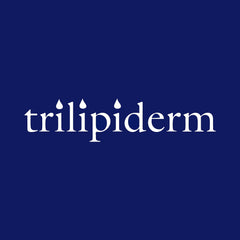 After-shower glow image featuring Trilipiderm cleanser texture and smooth feel