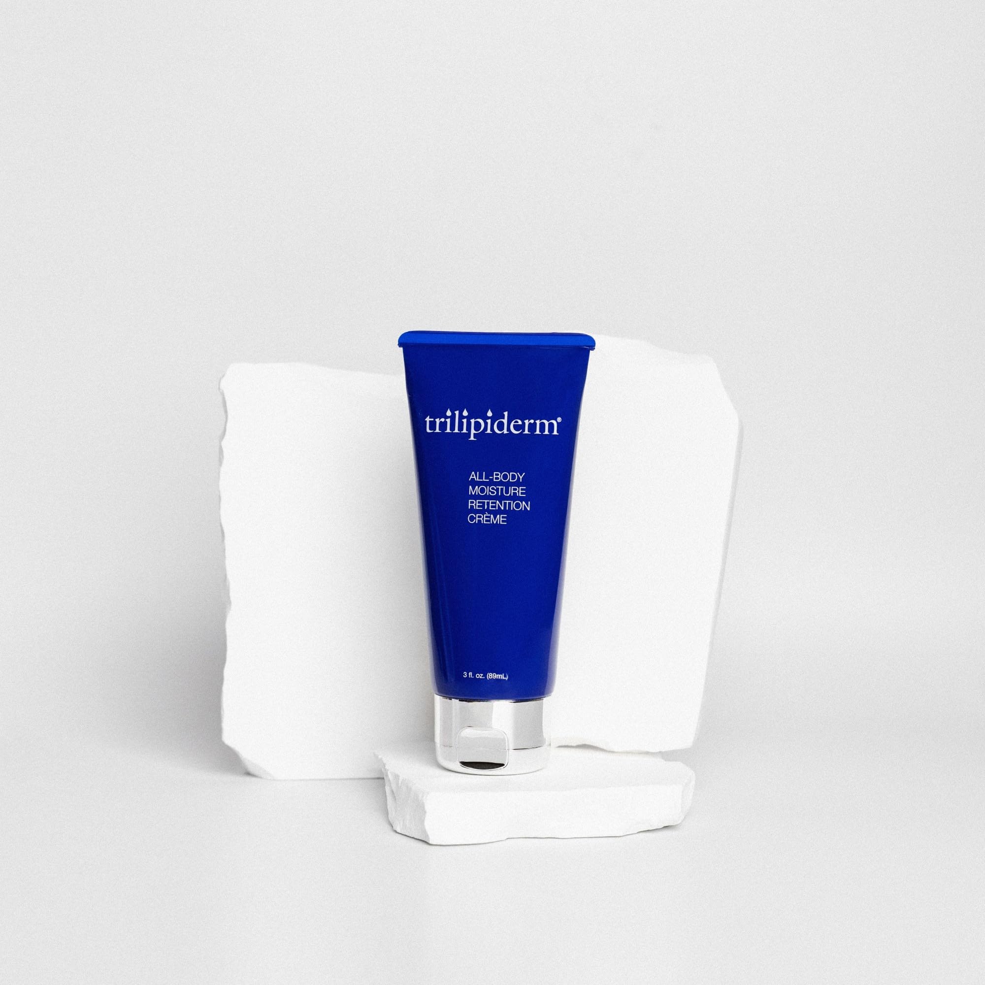 Trilipiderm travel-size 3 oz tube ideal for carry-on skincare