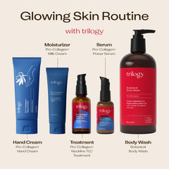 Vegan collagen amino acids in Trilogy Pro Collagen+ support a firmer feel.