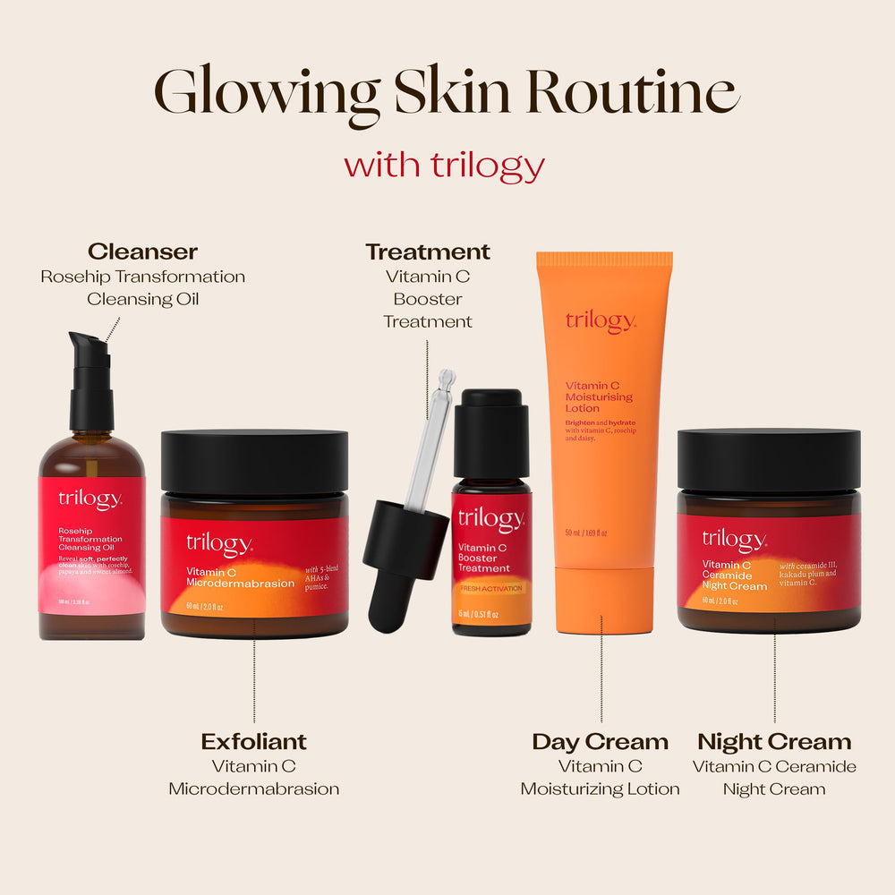 Trilogy Vitamin C Ceramide Night Cream barrier-support ceramide III