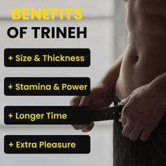 Trineh Max+ Afro Ayiti Oil for Men packaging close-up highlighting travel-friendly design