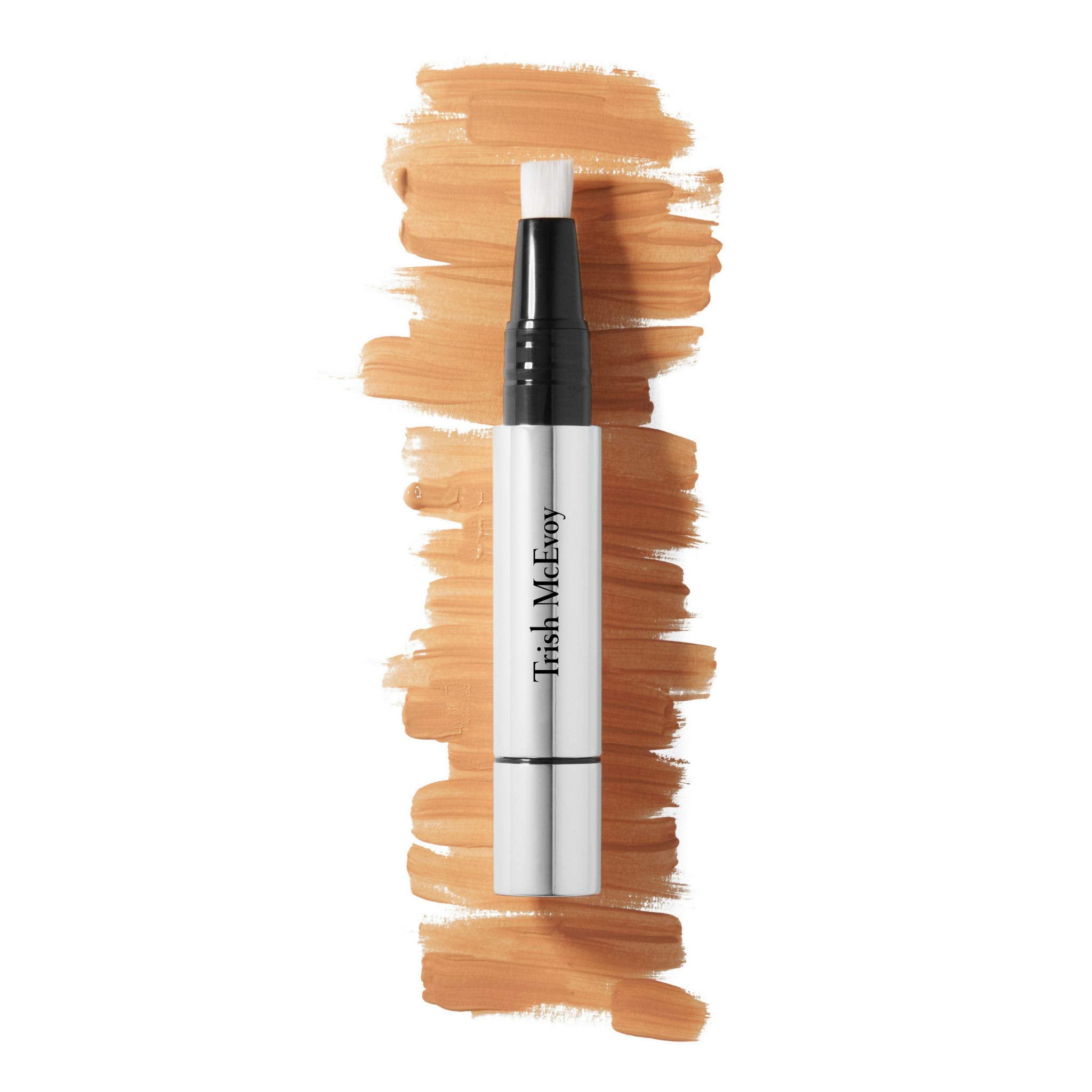 Trish McEvoy Shadow Eraser Peach shade for face brightness and light-reflecting glow.