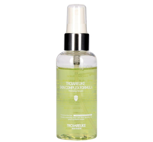 TROIAREUKE H+ Cocktail Ampoule Toner bottle in green for refreshed, balanced skin.