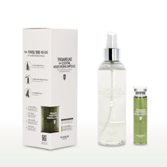 TROIAREUKE H+ Cocktail Ampoule Toner being applied to skin for gentle toning