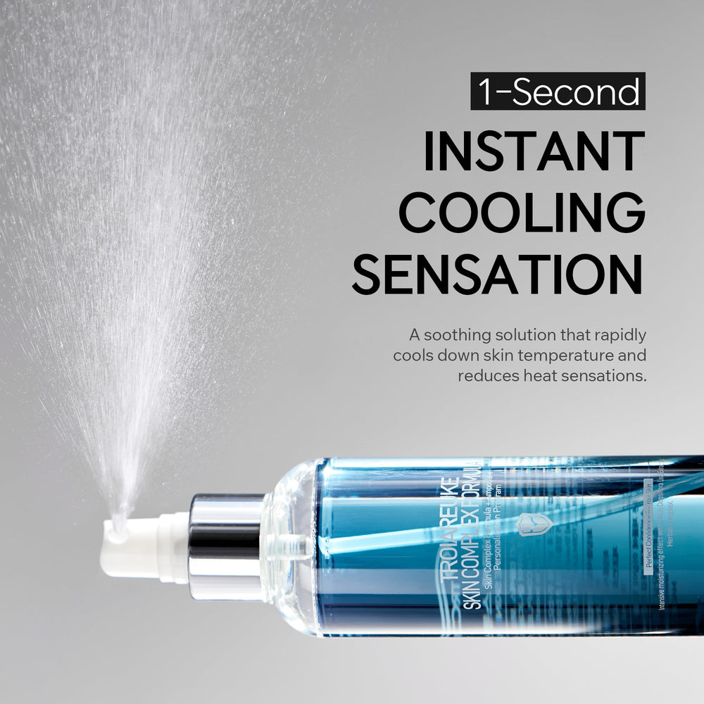 Troiareuke H+ Cocktail Ampoule Toner morning routine shot suggests refreshing start