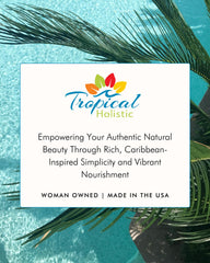 Tropical Holistic Vitamin E Oil sourced from natural wheatgerm and sunflower.