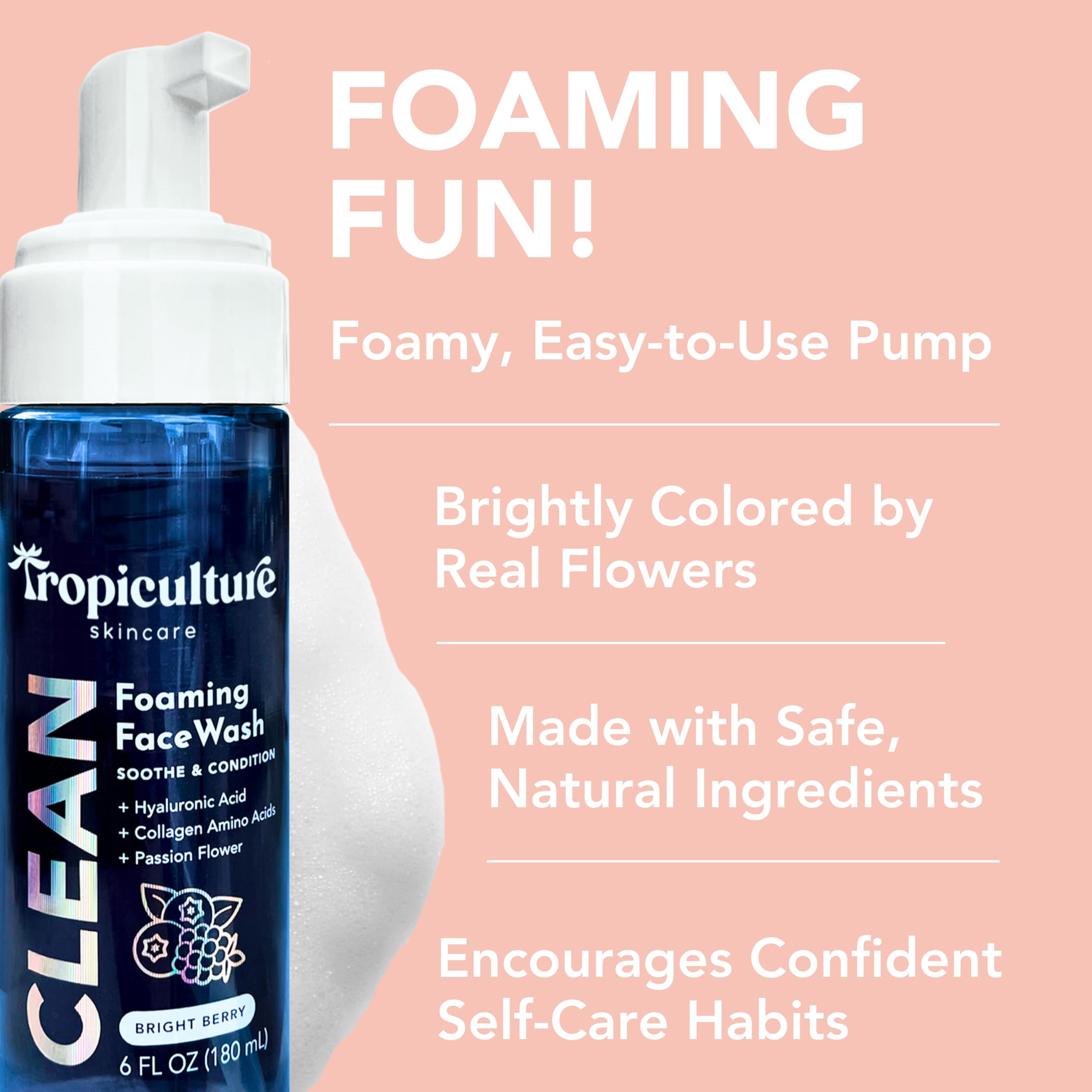 Naturally nourishing ingredients support balanced teen skin.
