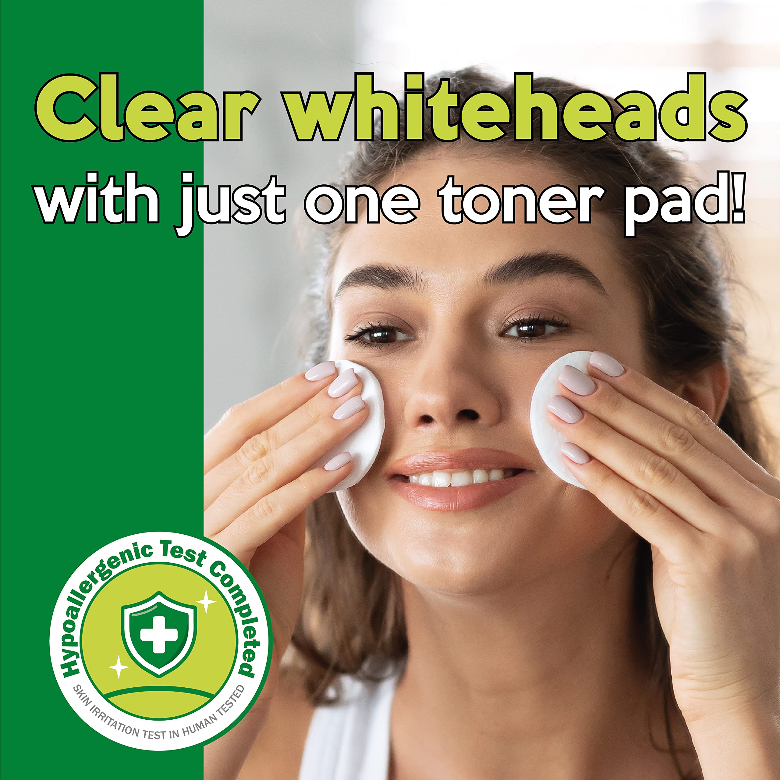 Troubless Clear Toner Pad 4HA peeling system provides gentle surface refreshment