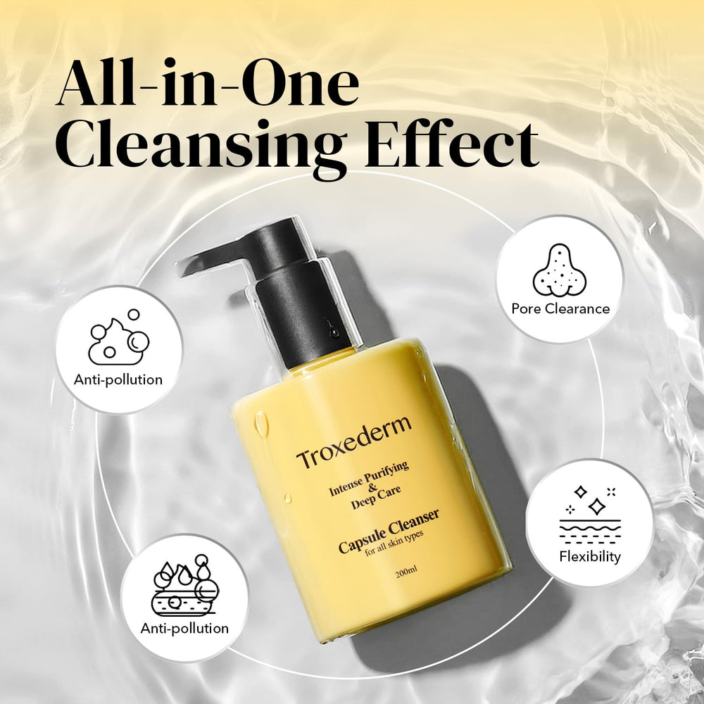 TROXEDERM gentle formula suitable for all skin types including sensitive skin.
