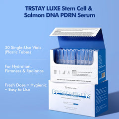 TRSTAY LUXE aftercare routine promoting calm, hydrated skin
