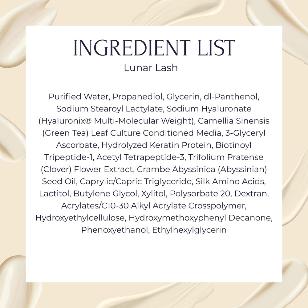 Tru Alchemy hyaluronix moisture magnet illustrates moisture retention for lashes.