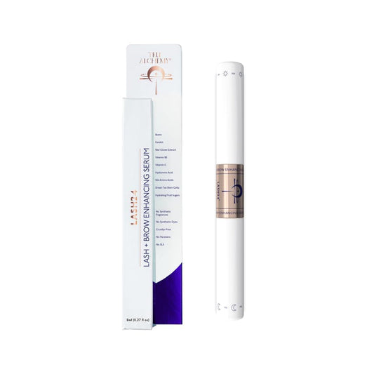 Tru Alchemy Lash24 bottle front for daily lash and brow care
