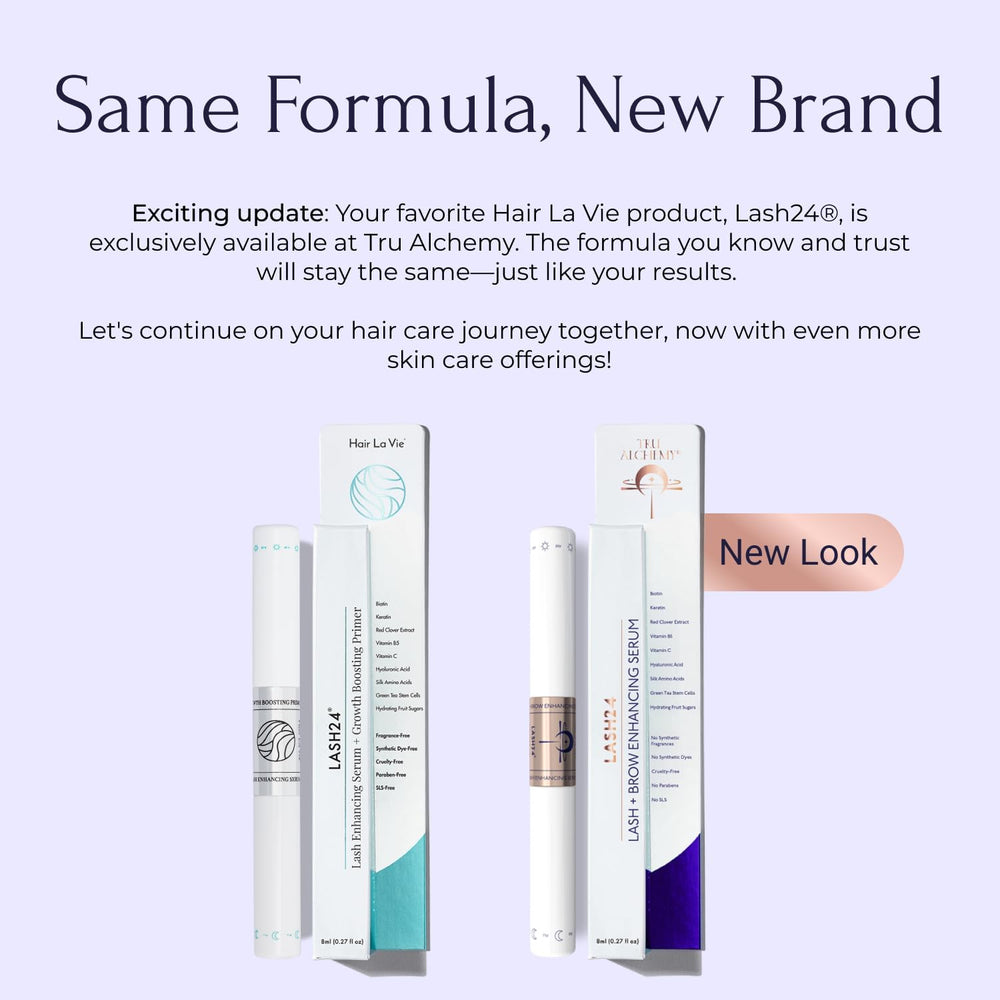 Tru Alchemy Lash24 brow-lash serum texture closeup smooth application