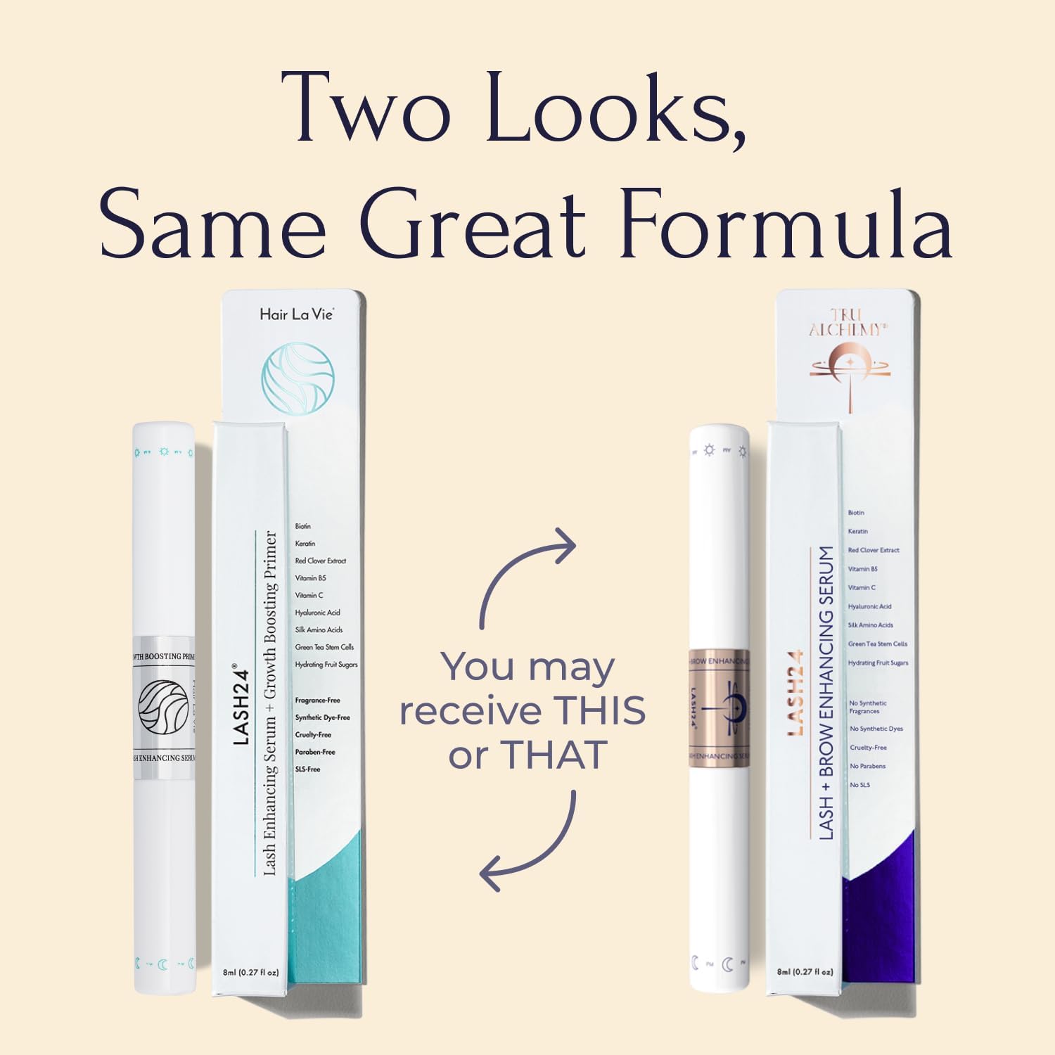 Tru Alchemy Lash24 keratin and biotin reinforce follicles for stronger-looking lashes