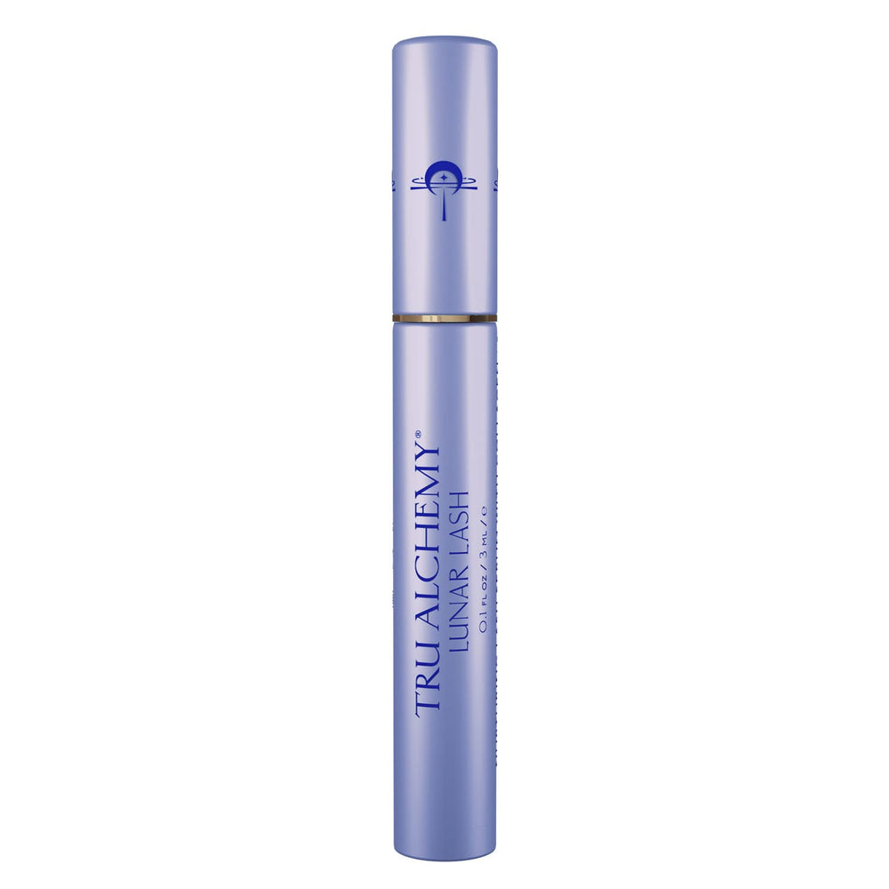 Tru Alchemy lunar lash on vanity shows a discreet nightly ritual.