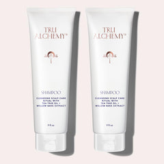 Tru Alchemy Shampoo Growth bottle: supports fuller-looking hair with a refreshing cleanse
