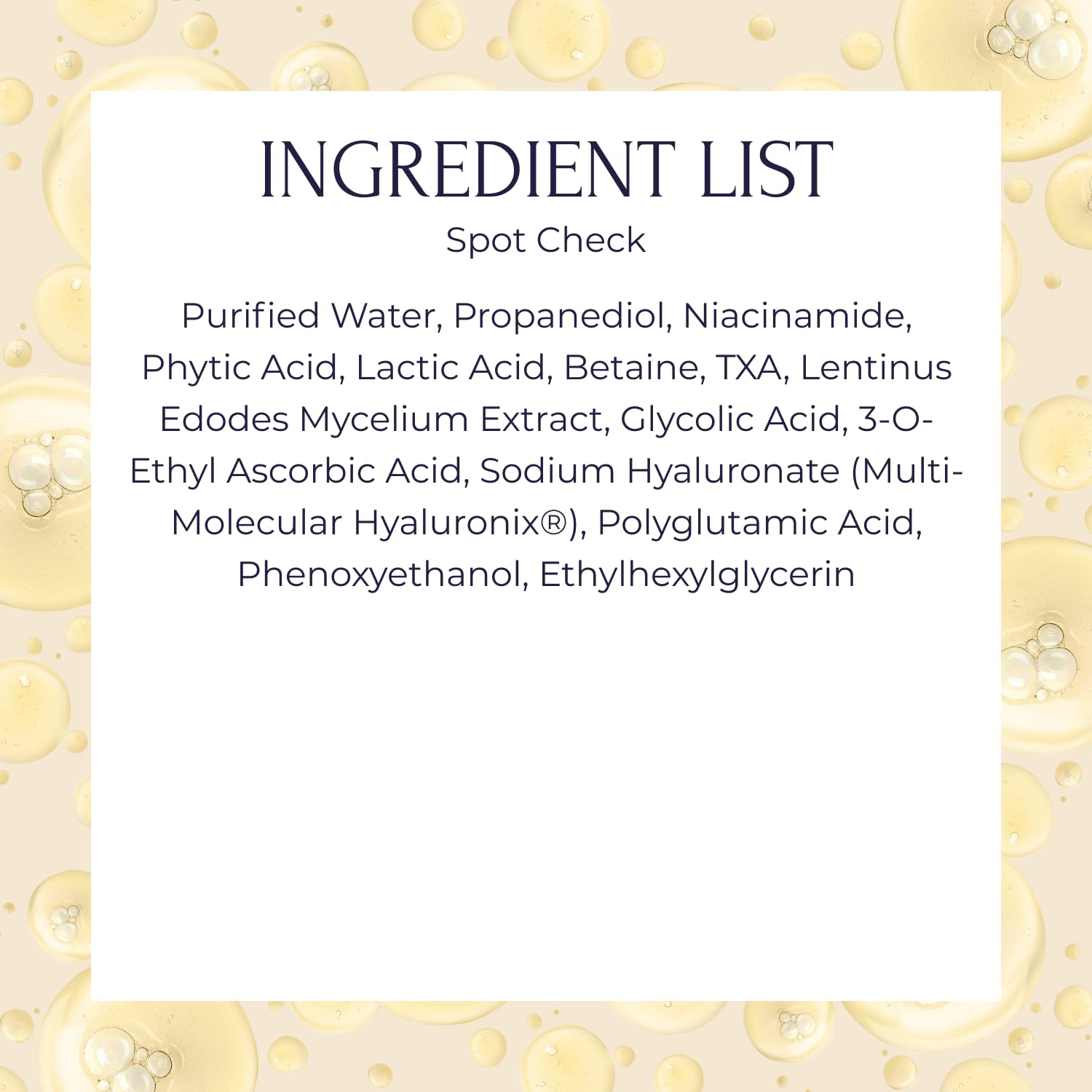 Tru Alchemy Spot Check spot-treat focus on hyperpigmentation areas