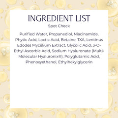 Tru Alchemy Spot Check spot-treat focus on hyperpigmentation areas