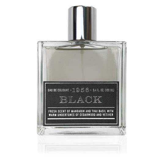 Tru Fragrance Beauty 1956 Black bottle front view for everyday wear inspiration.