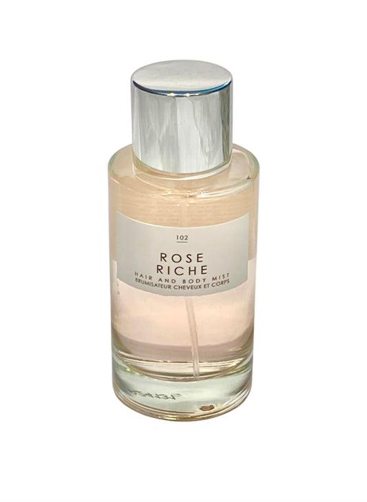 Tru Fragrance Beauty Gourmand Rose Riche bottle spray for a delicate long-lasting scent