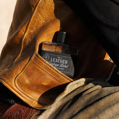 Tru Fragrance Beauty No. 4 Leather side-view emphasizes sleek profile