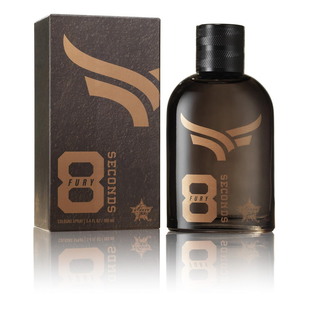 Tru Fragrance Beauty Tru Western 8 Seconds Fury bottle front, ideal for confident daytime wear
