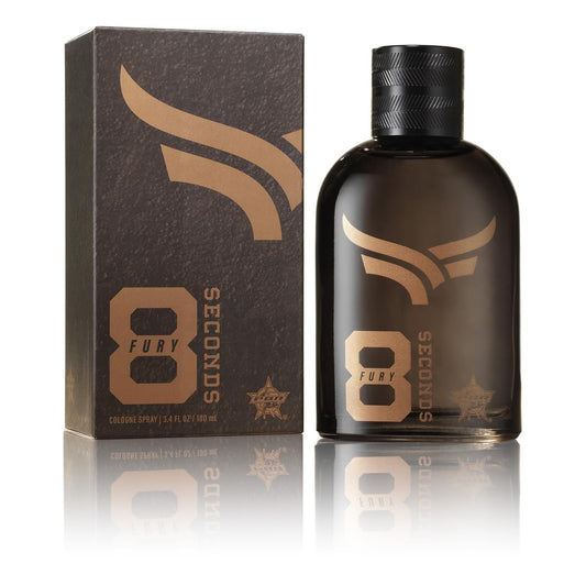 Tru Fragrance Beauty Tru Western 8 Seconds Fury bottle front, ideal for confident daytime wear
