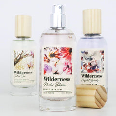 Tru Fragrance Beauty Wilderness Crystal Woods EDP luxury packaging detail for gifting allure