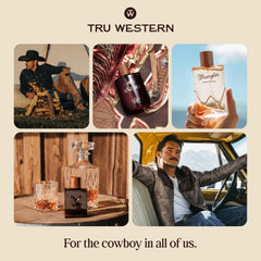 Tru Fragrance Beauty Yellowstone Ride Reserve leather detail conveys adventurous, confident wear