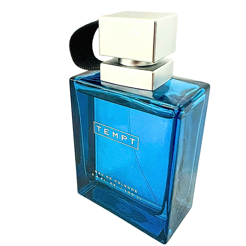Tempt bottle on display, elegant packaging ideal for gifting.