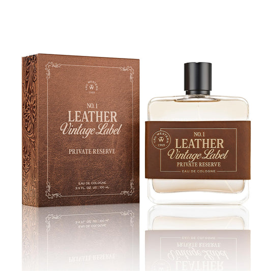 Tru Western Leather No. 1 bottle for daily masculine wear