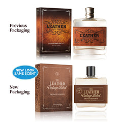Tru Western Leather No. 1 bottle close-up highlighting cedarwood for woody appeal