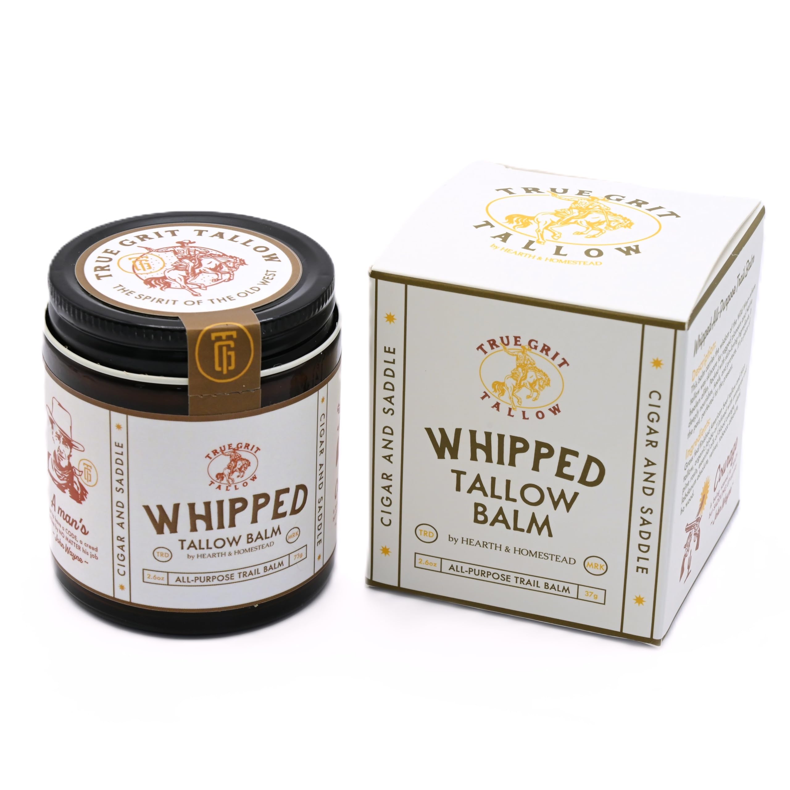 Versatile balm for hands, face, elbows and travel use.