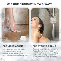 True North Botanicals organic steamers wrapped as a thoughtful self-care gift.