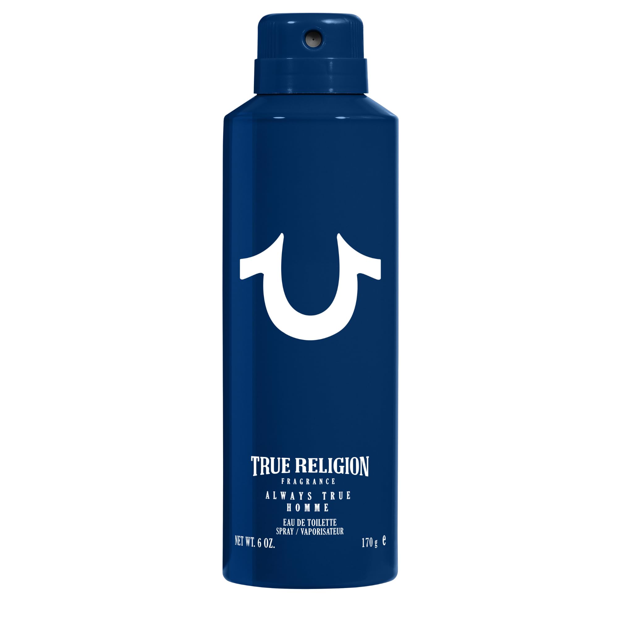 True Religion Always True Homme body spray bottle for daily confident scent