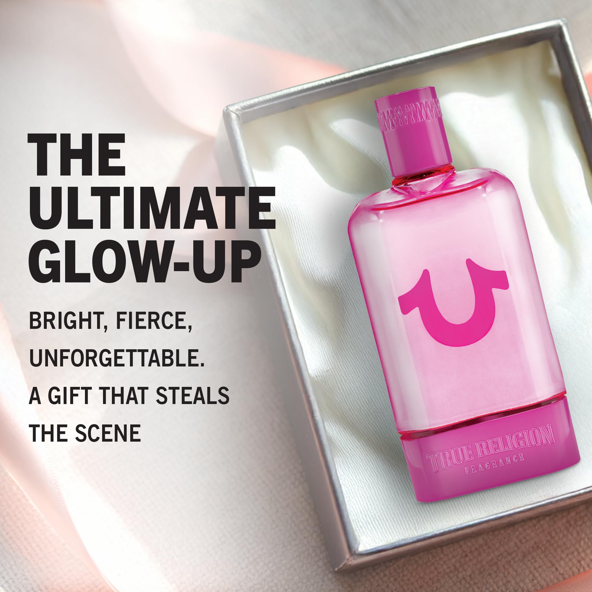 Brand story image: True Religion fragrance narrative for modern confidence.