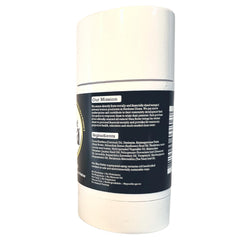 Applying True Shea Heel Balm to a heel to moisturize and soften