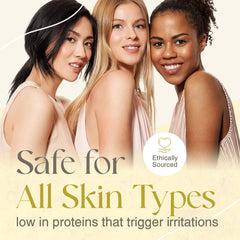 True Shea unscented formula ideal for sensitive skin types