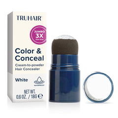 Truhair Jumbo Color Conceal cap for mess-free root touch up.