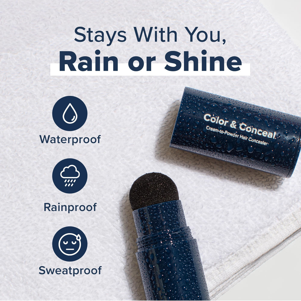 Truhair sponge-application shows precise, controlled color transfer.