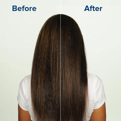 Truhair Revive Style Color Mousse Silver on hair adds natural shine and volume.