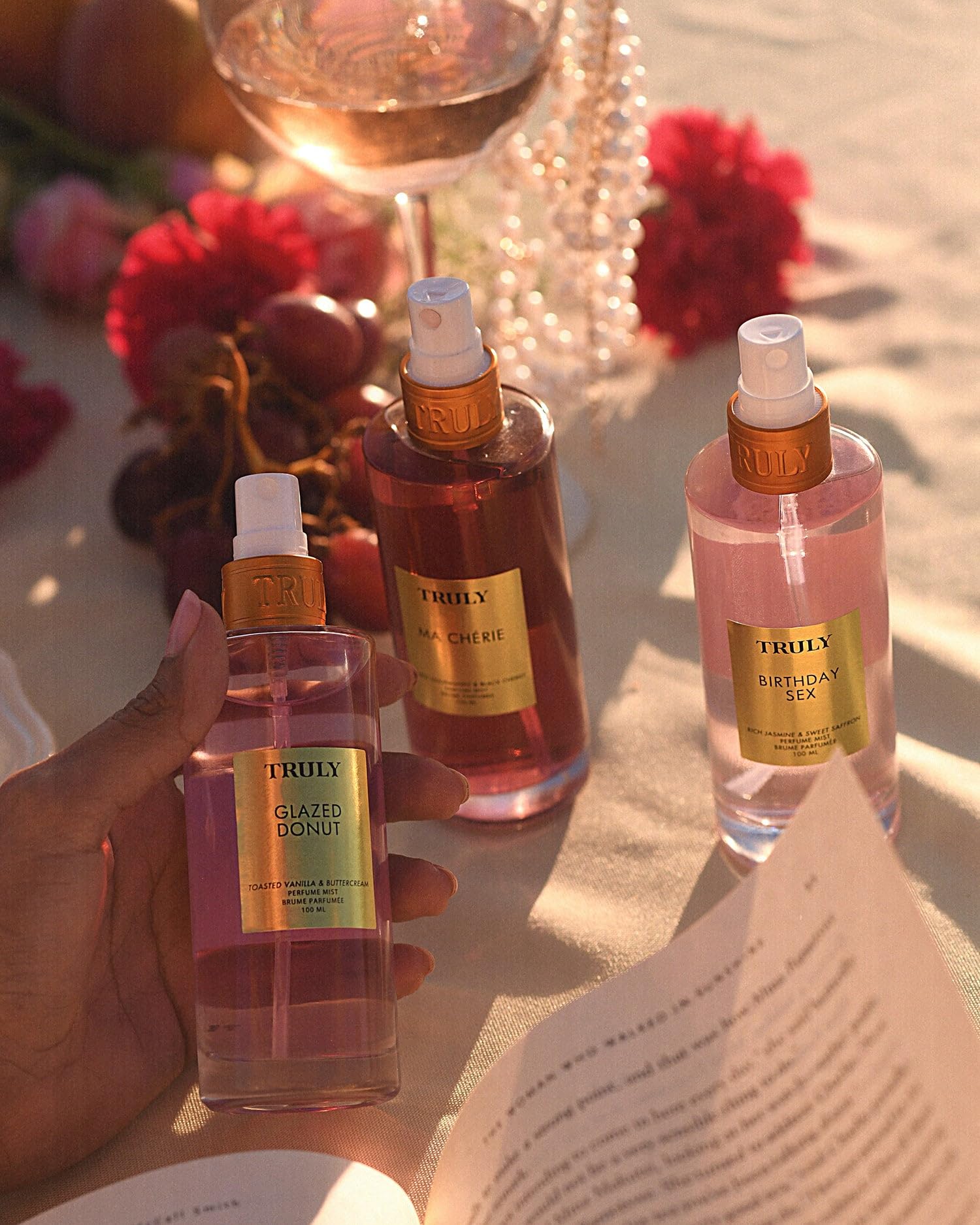 Truly Birthday Sex Perfume Mist night-out essential for confident, flirtatious vibes.