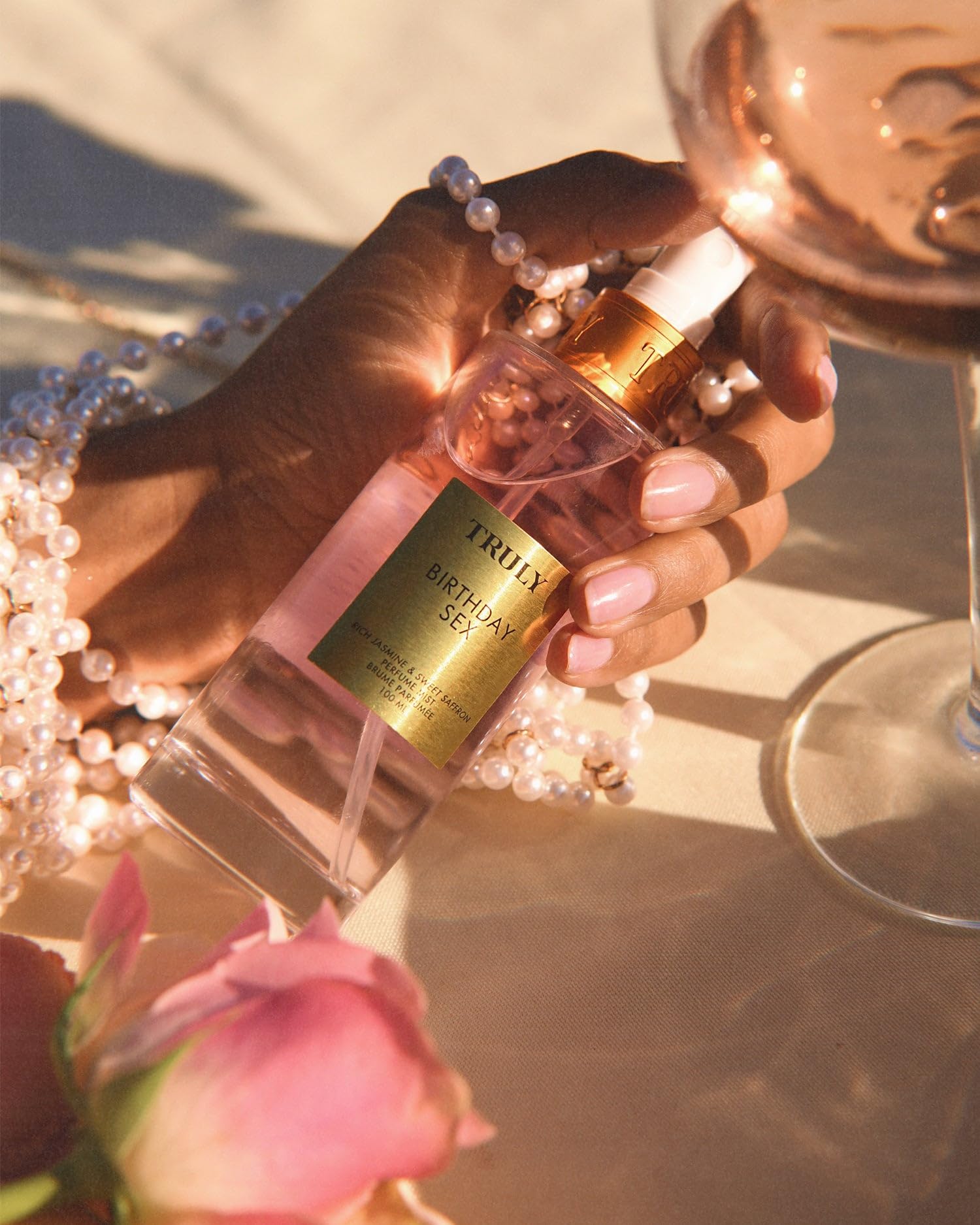 Truly Birthday Sex Perfume Mist silk-like texture on skin for easy layering.