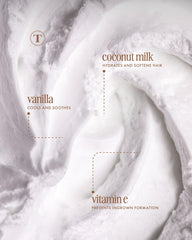 Truly Coco Cloud mango seed butter image shows nourishing fats for softness.