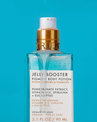Truly Jelly Booster Pigment closeup on skin for hydrated, even tone.